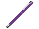 Ручка металлическая стилус-роллер STRAIGHT SI R TOUCH (фиолетовый) 