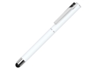 Ручка металлическая стилус-роллер STRAIGHT SI R TOUCH (белый) 