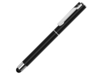 Ручка металлическая стилус-роллер STRAIGHT SI R TOUCH (черный)  (Изображение 1)
