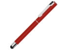 Ручка металлическая стилус-роллер STRAIGHT SI R TOUCH (красный) 
