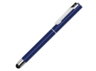 Ручка металлическая стилус-роллер STRAIGHT SI R TOUCH (темно-синий) 