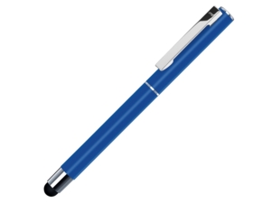 Ручка металлическая стилус-роллер STRAIGHT SI R TOUCH (синий) 