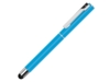Ручка металлическая стилус-роллер STRAIGHT SI R TOUCH (голубой)  (Изображение 1)