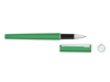 Ручка металлическая роллер Brush R GUM soft-touch с зеркальной гравировкой (зеленый)  (Изображение 2)