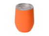 Вакуумная термокружка Sense Gum, soft-touch (оранжевый)  (Изображение 1)