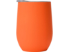 Вакуумная термокружка Sense Gum, soft-touch (оранжевый)  (Изображение 3)