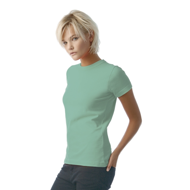 Футболка женская Exact 190/women (мятный) S (Изображение 2)