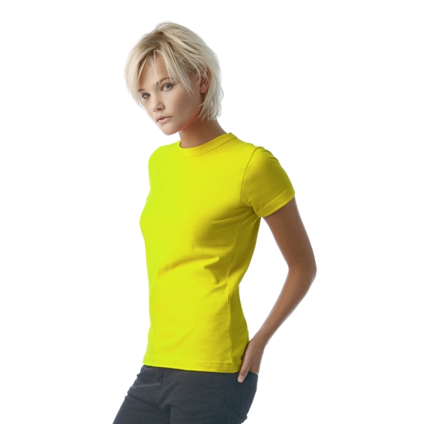 Футболка женская Exact 190/women (лайм) M (Изображение 2)