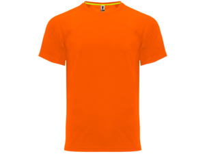 Спортивная футболка Monaco унисекс (неоновый оранжевый) L