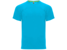 Спортивная футболка Monaco унисекс (бирюзовый) XL