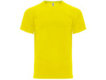 Спортивная футболка Monaco унисекс (желтый) XS