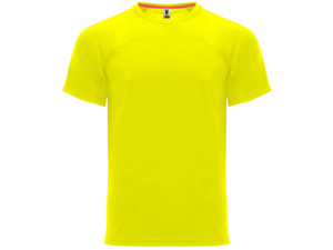 Спортивная футболка Monaco унисекс (неоновый желтый) 3XL