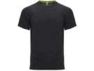 Спортивная футболка Monaco унисекс (черный) 2XL