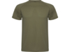 Спортивная футболка Montecarlo мужская (зеленый армейский ) 2XL (Изображение 1)