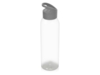 Бутылка для воды Plain 2 (серый/прозрачный)  (Изображение 1)