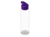 Бутылка для воды Plain 2 (фиолетовый/прозрачный)  (Изображение 1)