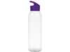 Бутылка для воды Plain 2 (фиолетовый/прозрачный)  (Изображение 2)