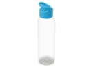 Бутылка для воды Plain 2 (голубой/прозрачный) 