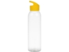 Бутылка для воды Plain 2 (желтый/прозрачный)  (Изображение 2)