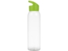 Бутылка для воды Plain 2 (зеленый/прозрачный)  (Изображение 2)