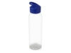Бутылка для воды Plain 2 (синий/прозрачный)  (Изображение 1)