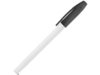 Ручка пластиковая шариковая JADE (черный)  (Изображение 1)