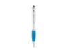 Шариковая ручка с зажимом из металла SANS BK (голубой)  (Изображение 2)