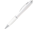 Шариковая ручка с зажимом из металла SANS BK (белый) 