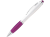 Шариковая ручка с зажимом из металла SANS BK (пурпурный)  (Изображение 1)