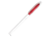 Ручка пластиковая шариковая LUCY (красный)  (Изображение 1)
