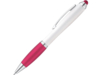 Шариковая ручка с зажимом из металла SANS (розовый)  (Изображение 1)