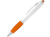 Шариковая ручка с зажимом из металла SANS (оранжевый)  (Изображение 1)