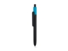 Ручка пластиковая шариковая KIWU METALLIC (голубой)  (Изображение 2)
