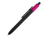 Ручка пластиковая шариковая KIWU METALLIC (розовый)  (Изображение 1)