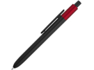 Ручка пластиковая шариковая KIWU METALLIC (красный) 