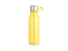 Бутылка спортивная из переработанного пластика rPET SENNA, 590 мл (желтый) 
