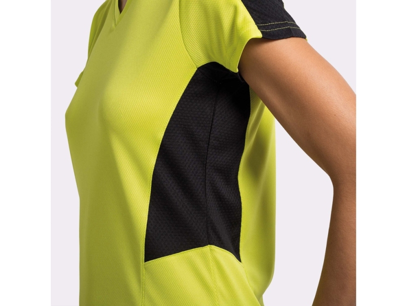 Спортивная футболка Suzuka женская (черный/лайм) 2XL (Изображение 5)