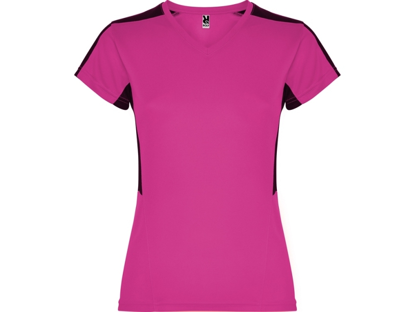 Спортивная футболка Suzuka женская (фуксия/Желтый) 2XL (Изображение 1)