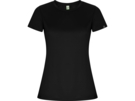 Спортивная футболка Imola женская (черный) 2XL