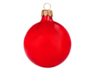 Стеклянный шар на елку Fairy tale, 6 см (красный) 