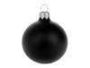 Стеклянный шар на елку Fairy tale Opal, 6 см (черный)  (Изображение 1)