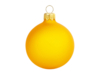 Стеклянный шар на елку Fairy tale Opal, 6 см (желтый)  (Изображение 1)