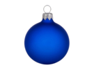 Стеклянный шар на елку Fairy tale Opal, 6 см (синий) 