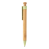 Бамбуковая ручка с клипом из пшеничной соломы (Изображение 1)