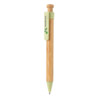 Бамбуковая ручка с клипом из пшеничной соломы (Изображение 3)