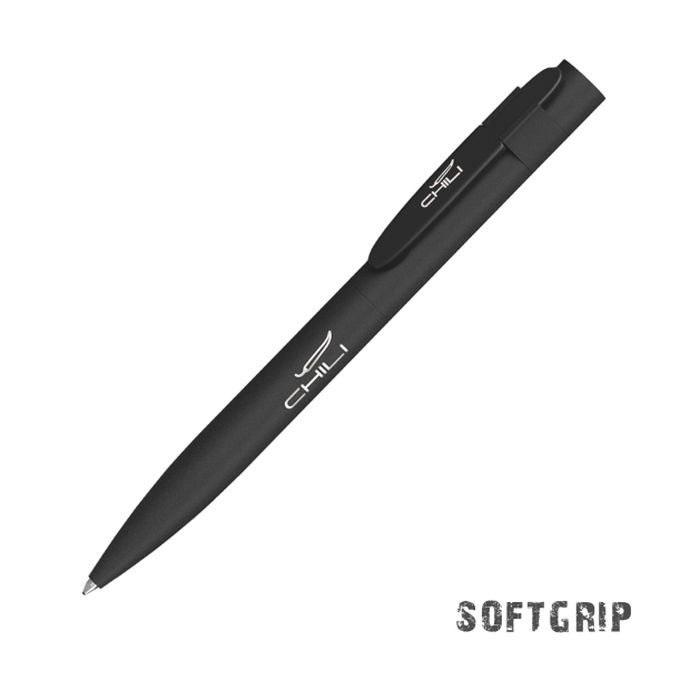 Ручка шариковая "Lip SOFTGRIP" (черный) (Изображение 1)