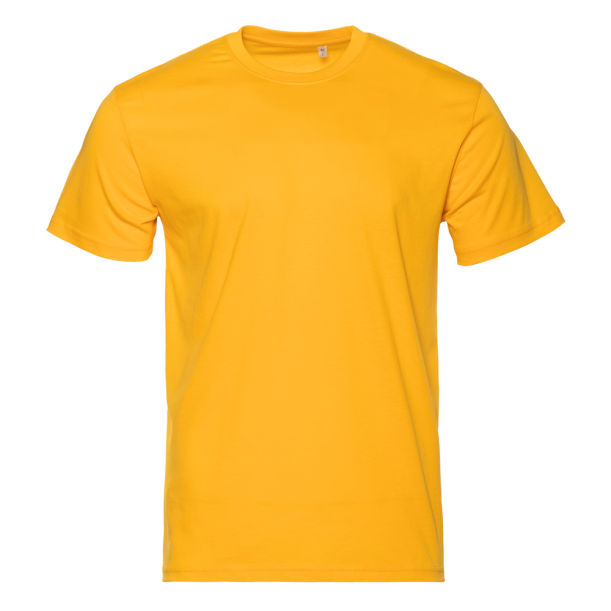 Футболка унисекс STAN, хлопок 150, 51 (Жёлтый) 48/M (Изображение 1)