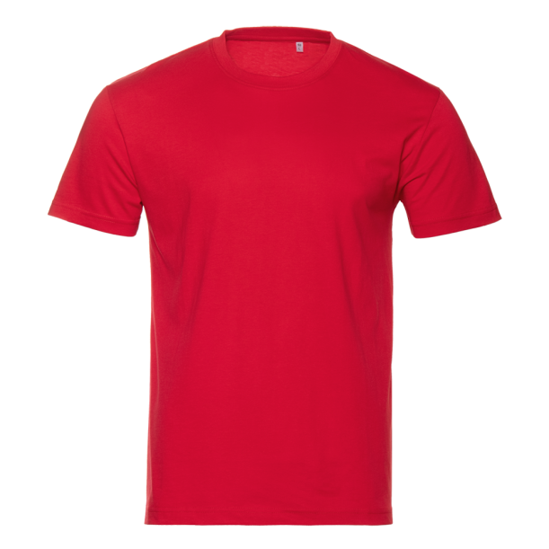 Футболка унисекс STAN, хлопок 150, 51 (Красный) 52/XL (Изображение 1)