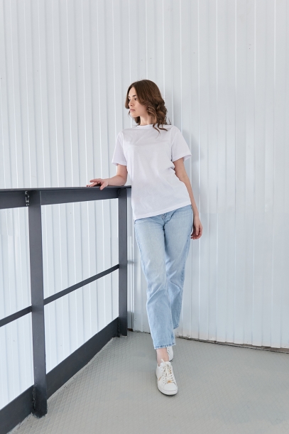 Футболка унисекс STAN, хлопок 150, 51 (Ярко-зелёный) 58/4XL (Изображение 6)