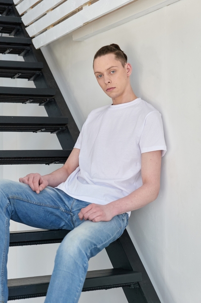 Футболка унисекс STAN, хлопок 150, 51 (Бирюзовый) 44/XS (Изображение 4)
